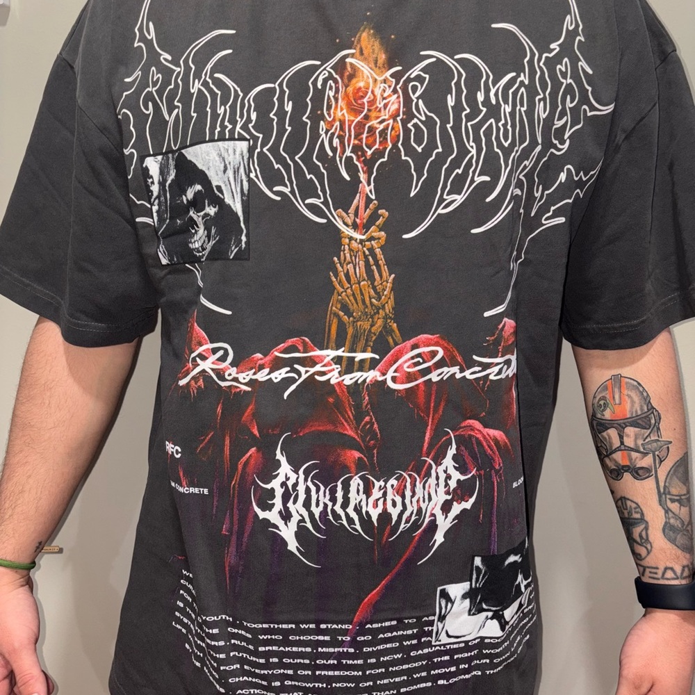 Civil Regime Graphic Men’s L NWT